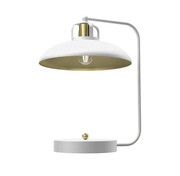 Biała industrialna lampka nocna - K486-Ramona Lumes