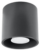 Okrągły plafon LED antracyt - EX538-Melvis Lumes