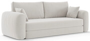 Minimalistyczna sofa rozkładana wolnostojąca Ocaris - 32 kolory Edinos