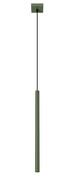 Pojedyńcza lampa wisząca w kolorze oliwkowej zieleni - M084-Onyt Lumes