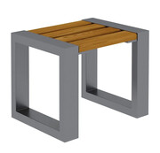 Kwadratowy taboret ogrodowy - Caverno 42 kolory Edinos