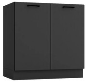 Szafka pod zabudowę zlewu 80 cm grafit - Coleo 12X Edinos