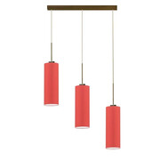Lampa wisząca kuchenna na złotym stelażu - EX388-Składany - 18 kolorów Lumes