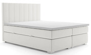 Podwójne łóżko boxspring Toxo 140x200 - 32 kolory Edinos