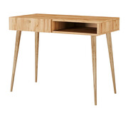 Minimalistyczne skandynawskie biurko 100 cm dąb craft - Esto 5X Edinos