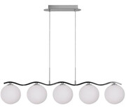 Metalowa lampa wisząca z możliwością zmiany wysokości - V119-Brillant Lumes