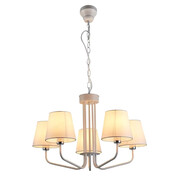 Biały żyrandol - K307-Dogi Lumes