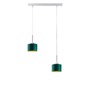 Lampa wisząca nad stół do salonu na stalowym stelażu - EX432-Uwis - 5 kolorów Lumes