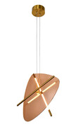 Nowoczesna szklana lampa wisząca LED - C12-Steria Lumes