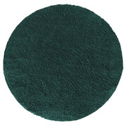 Zielony dywan koło z dłuższym włosiem - Moxi 60 cm Profeos