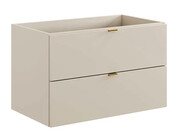 Kaszmirowa szafka wisząca pod umywalkę - Belvani 4X 80 cm Edinos