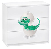 Komoda dziecięca z szufladami dino - Rostok 10X Edinos