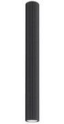 Czarny nowoczesny splot sufitowy 60cm -D295 -Melson Lumes