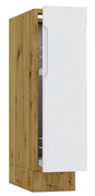 Szafka cargo 20 cm dąb artisan + szary - Orfa 4X Edinos