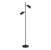 Czarna loftowa lampa podłogowa - K363-Alin Lumes