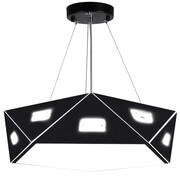Czarny nowoczesny żyrandol - K274-Soccex Lumes