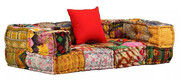 2-osobowa modułowa sofa patchwork Montanex 1D Edinos