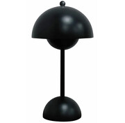 Czarrna lampa stołowa led - K617-Wigo Lumes