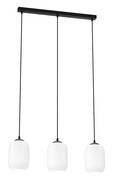 Industrialna lampa wisząca z mlecznymi kloszami - D162-Dixo Lumes