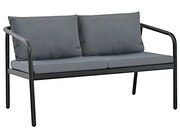 Dwuosobowa sofa ogrodowa z poduszkami - Egon Edinos