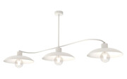 Biała industrialna lampa sufitowa - D137-Cerana Lumes