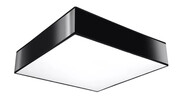 Czarny kwadratowy plafon - EX508-Retos Lumes