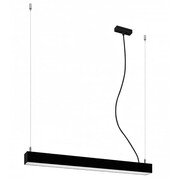 Czarna lampa wisząca do biura 3000 K - EX617-Herrick Lumes