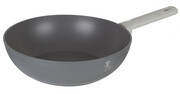 Szary wok z powłoką tytanową 28cm - Migusto 4X Edinos