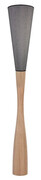 Brązowo-czarna designerska lampa stojąca - S231-Neko Lumes