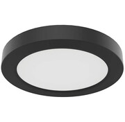 Mały czarny plafon ledowy - K618-Qubero Lumes