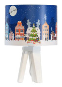 Lampka nocna ze świątecznym abażurem - S288-Dakaria Lumes
