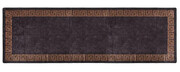 Czarny nowoczesny dywan z grecki wzór 80x300 cm - Rutica 5X Edinos