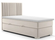 Pojedyncze łóżko boxspring Puerto 80x200 - 32 kolory Edinos