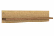 Półka wisząca industrialna 125 cm dąb cremona + dąb lefkas - Sevisso 8X Edinos Premium