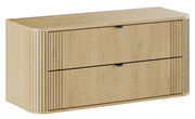 Wisząca szafka pod umywalkę z szufladami - Nordre 5X 120 cm Edinos