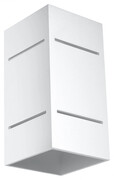 Minimalistyczny kinkiet LED E751-Milio - biały Lumes