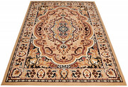 Prostokątny brązowy dywan w rustykalnym stylu - Ritual 12X 300x400 Profeos