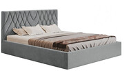 Tapicerowane łóżko 160x200 Melixa 3X - 36 kolorów Edinos