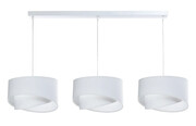 Biała skandynawska lampa wisząca nad stół - S511-Dertis Lumes
