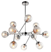 Duża lampa wisząca do salonu - K119-Demri Lumes
