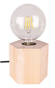 Loftowa drewniana lampka bez klosza - A104-Xayo Lumes