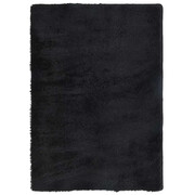Czarny pluszowy dywan 240x340 - Tufi 3X Edinos