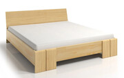 Drewniane łóżko z pojemnikiem Verlos 5X - 5 rozmiarów 120x200cm Elior
