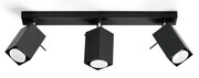 Halogenowy plafon LED E788-Rexi - czarny Lumes