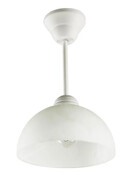 Klasyczna lampa wisząca E501-Operys - biały Lumes