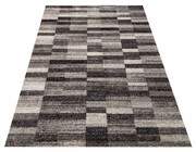 Szary nowoczesny dywan w kafelki - Scandus 6X Edinos