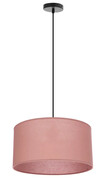 Wrzosowa lampa wisząca z abażurem - M097- Grix Lumes