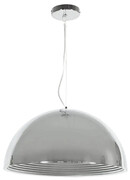 Srebrna chromowana lampa wisząca 40 cm - D149-Hilori Lumes
