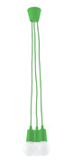 Zielona industrialna lampa wisząca - EX542-Elris Lumes