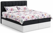 Duże dwuosobowe łóżko kontynentalne Rolix 200x200 - 44 kolory Edinos